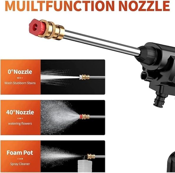 48V Cordless Car Wash Gun