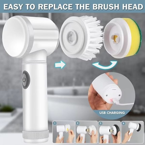 Wireless Cleaning Brush